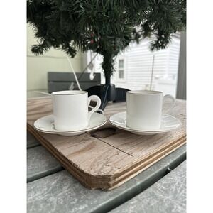 2 Vintage Bone China Coalport MADE IN ENGLAND TIFFANY & CO CUP AND SAUCER